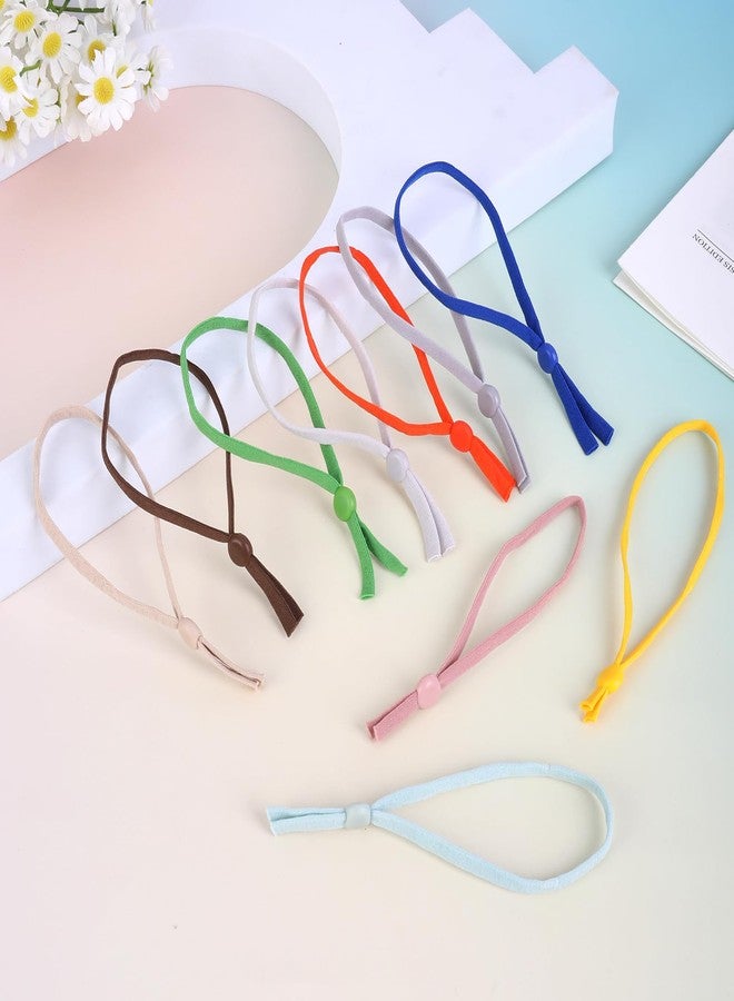 Binxus 120 Pcs Puppy Collars for Litter, Adjustable Soft Newborn Puppy Collars Tiny Kitten Collar, Elastic Whelping Collar for Puppies, Identification Loops for Small Pet Kittens Puppies (Colorful) - Image 5